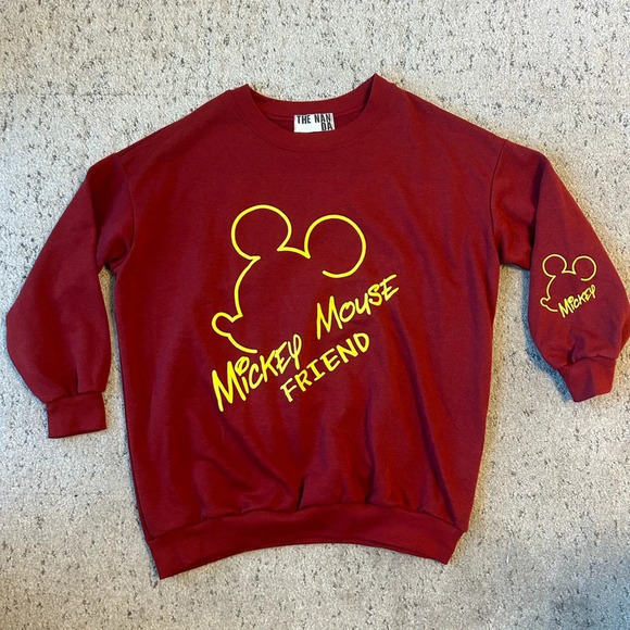 The Nan Da Mickey Mouse sweatshirt oversized M with shorter sleeves good conditi - Picture 11 of 11
